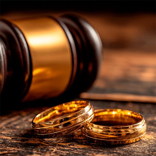 Assinatura de acordo de divórcio consensual